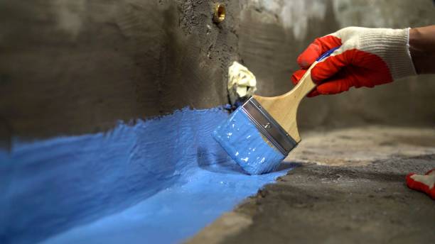 Commercial Emergency Waterproofing project at a York, SC business property by SJ Waterproofing Pros